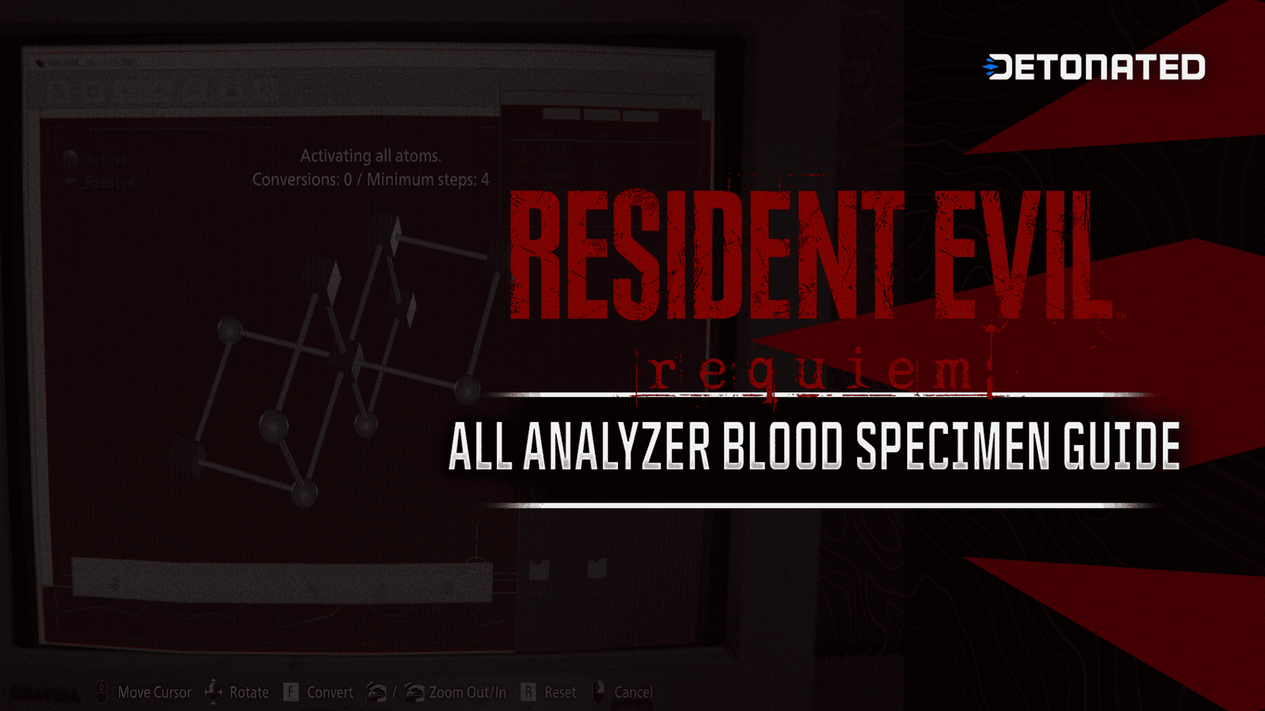 How To Solve All Analyzer Blood Specimens In Resident Evil: Requiem ...