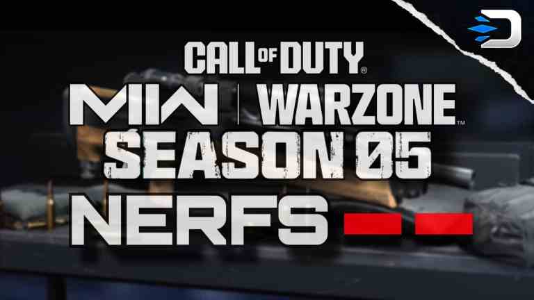 ALL SEASON 5 WEAPON NERFS IN MODERN WARFARE 2