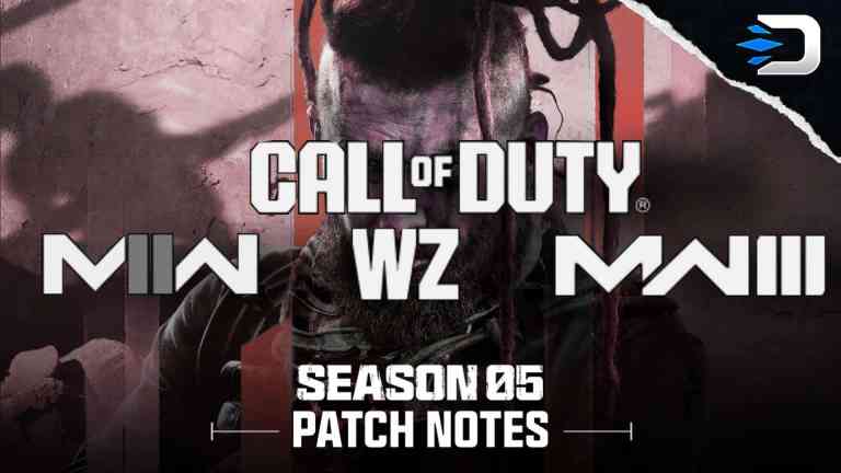 NEW SEASON 5 PATCH NOTES FOR THE REVEAL EVENT