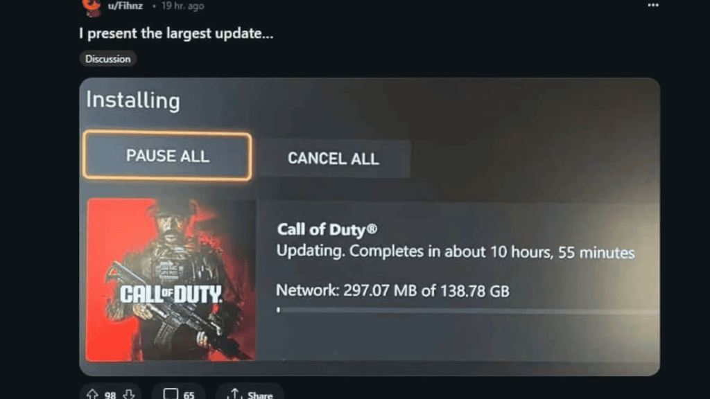 Modern Warfare 2 and Warzone Season 6 update size - How big is the download?