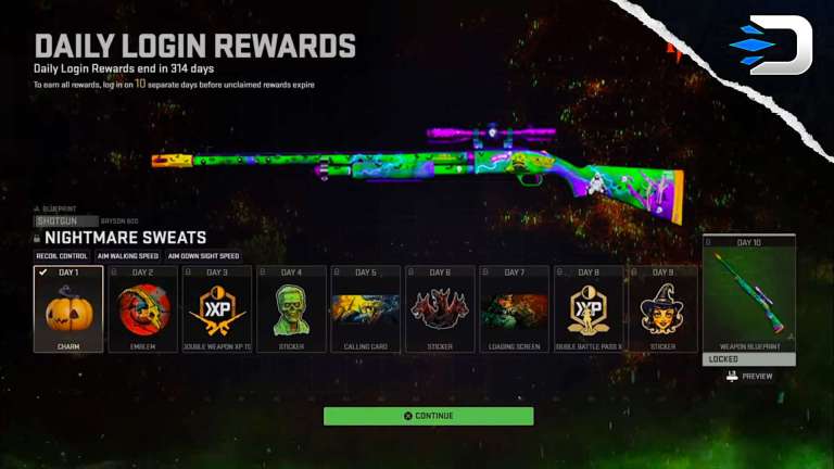 How to Unlock “The Haunting” Daily Login Rewards & FREE Blueprints