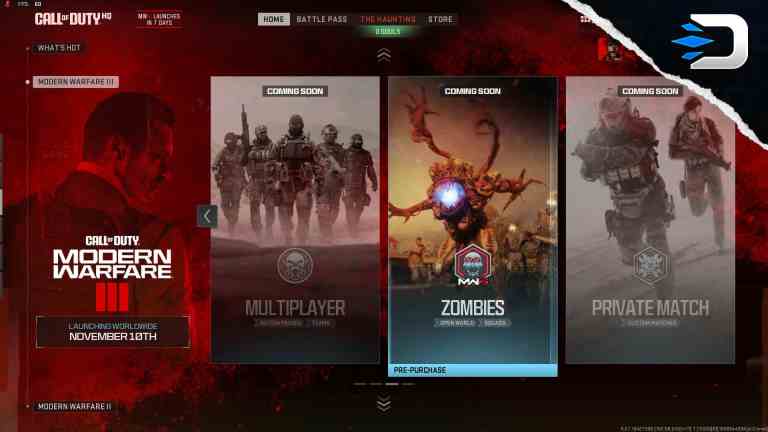 MW3 Multiplayer & Zombies Launch Download, Start Times & Gameplay