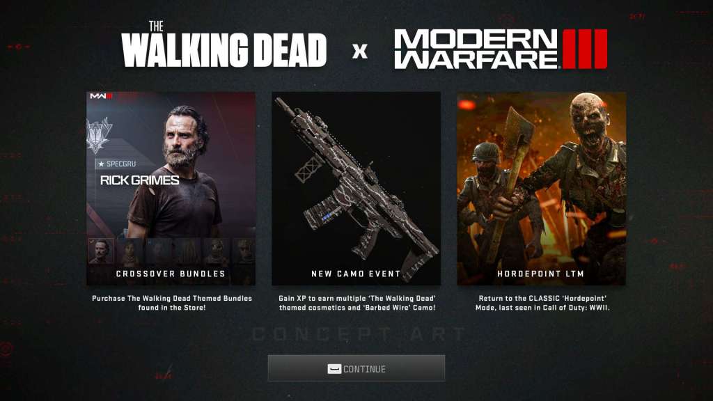 MW3 THE WALKING DEAD EVENT REWARDS & RELEASE DATE | SEASON 2