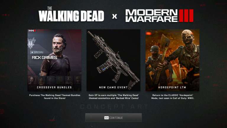 MW3 THE WALKING DEAD EVENT REWARDS & RELEASE DATE | SEASON 2