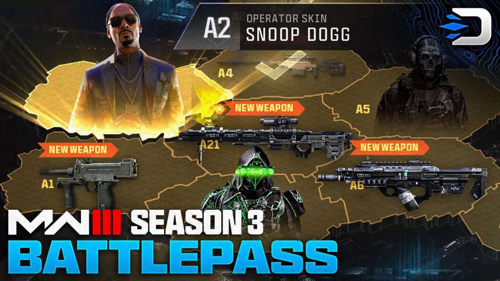MW3 SEASON 3 BATTLEPASS EARLY SNEAK PEAK | MODERN WARFARE 3
