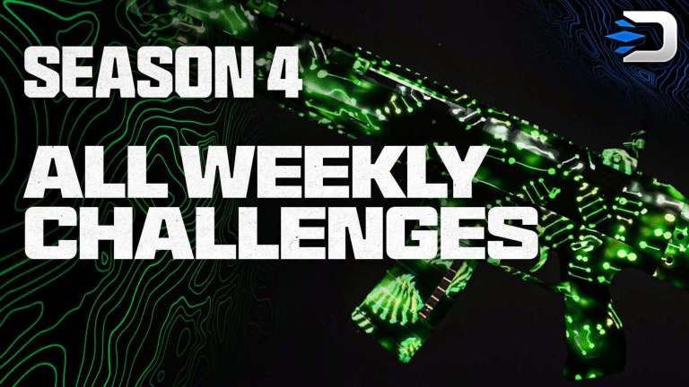 MW3 SEASON 4 ALL WEEKLY CHALLENGES AND REWARDS (MULTIPLAYER, ZOMBIES, WARZONE)