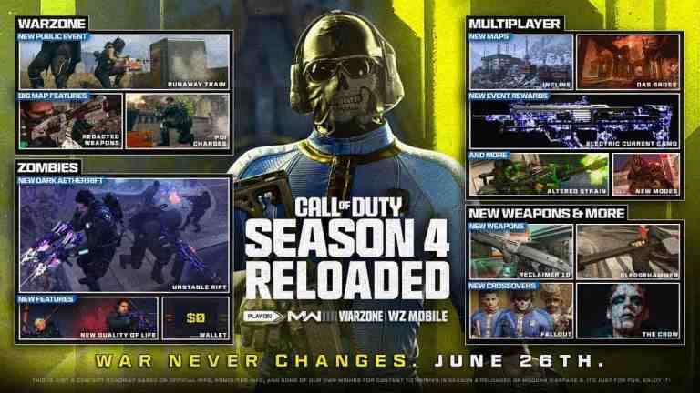 MODERN WARFARE 3 SEASON 4 RELOADED GAMEPLAY, CONTENT AND DOWNLOAD