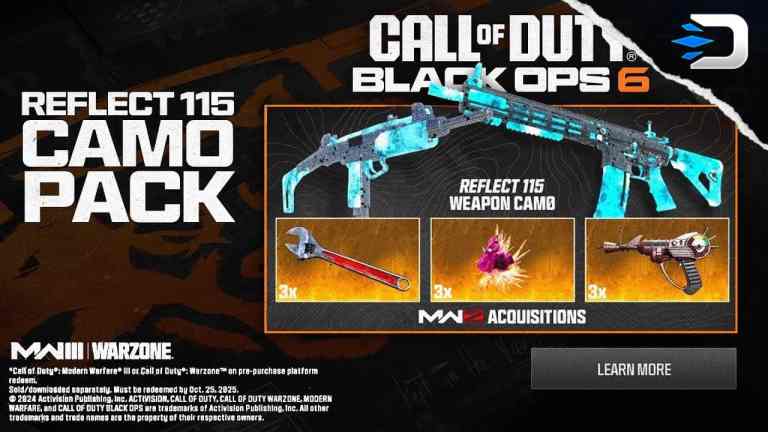 HOW TO UNLOCK THE REFLECT 115 CAMO IN MW3 & WARZONE