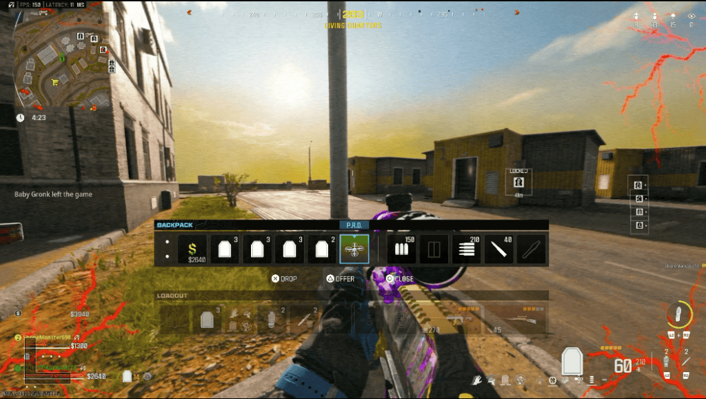 Image of the Call of Duty: Warzone MW3 Integration HUD