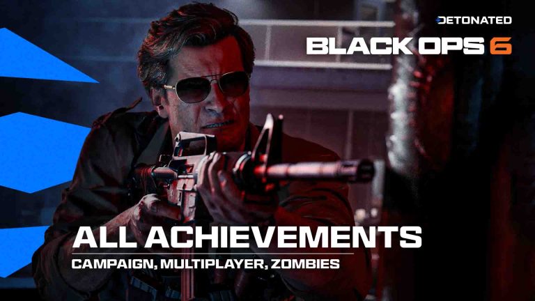 All Black Ops 6 Full Game Achievements and Info with Adler holding a weapon as the cover