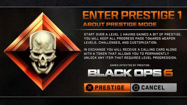 All Black Ops 6 Classic Prestige Info