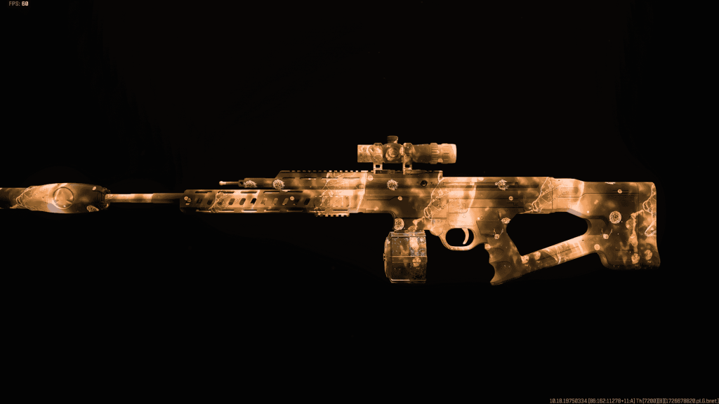 'Mutant Flux' Warzone Challenge Reward Camo.