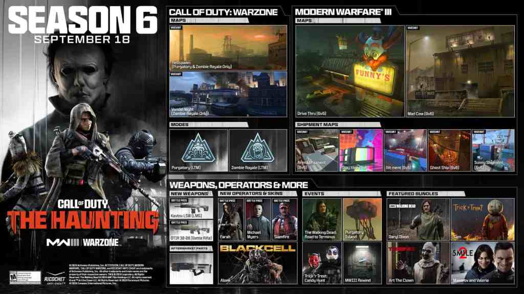 MODERN WARFARE 3 SEASON 6 GAMEPLAY, CONTENT AND THE HAUNTING DOWNLOAD