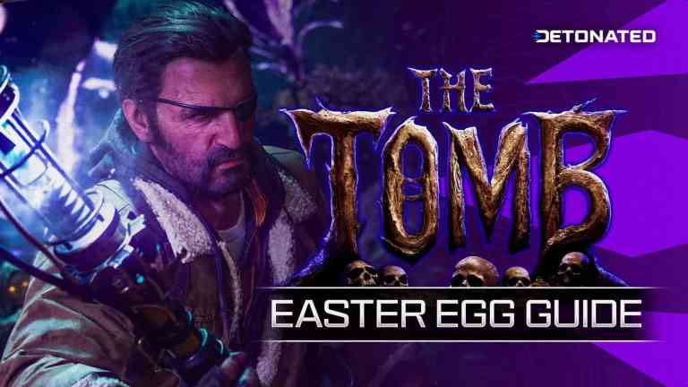 Black Ops 6 Zombies The Tomb Map Easter Egg Guide Text, Weaver holding Ice Staff Wonder Weapon