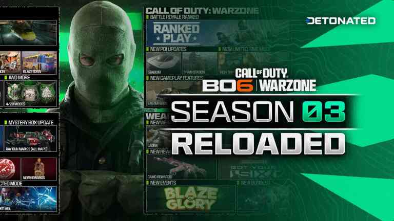 Black Ops 6 and Warzone Season 3 Reloaded Release Date and Roadmap