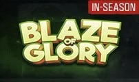 Blaze of Glory event logo. Coming to Black Ops 6 & Warzone Season 3 Reloaded.