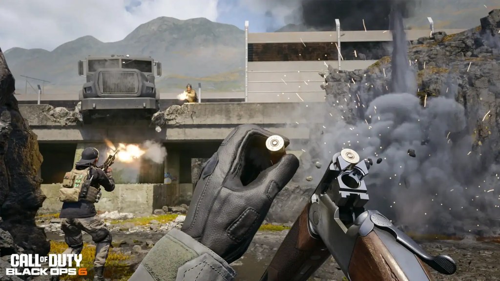 The Olympia in action in Black Ops 6 & Warzone Season 4.