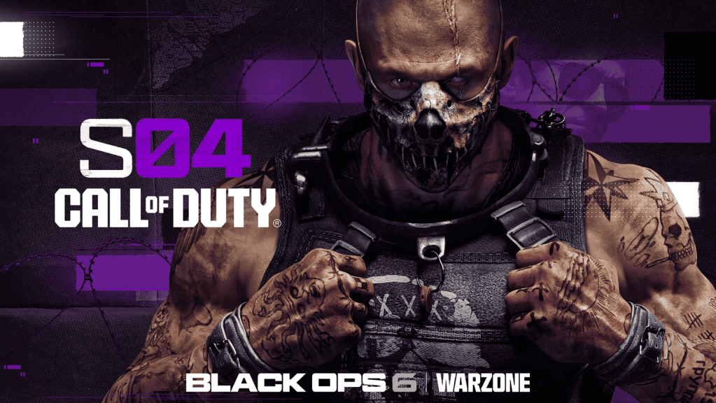 Black Ops 6 Season 4 Key Art featuring Stitch Operator