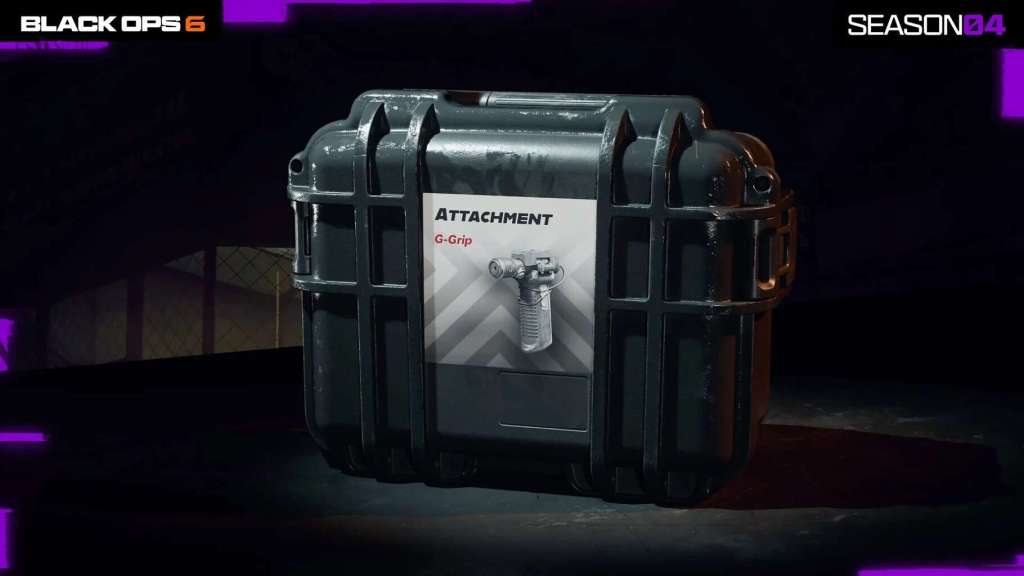 Screenshot of the new G-Grip Attachment for Assault Rifles in Black Ops 6 & Warzone Season 4.