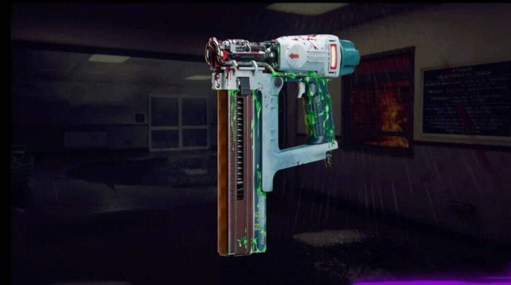 “Messy Repair” Blueprint for Nail Gun. Available in Season 4 of Black Ops 6.