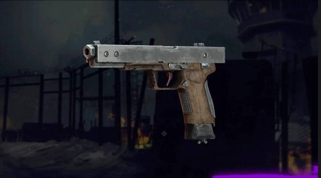 “Homespun” Blueprint for GS45 Pistol. Available in Season 4 of Black Ops 6.