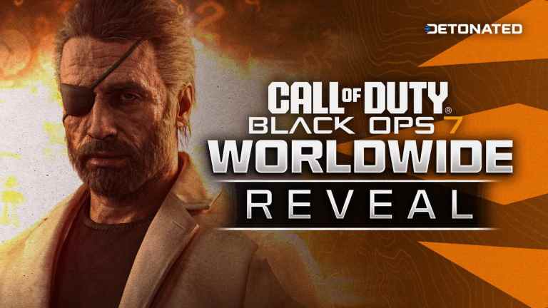 Black Ops 7 Logo with Raul Menendez