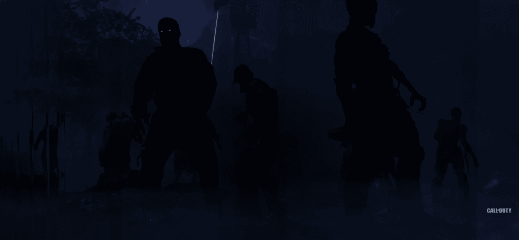 Screenshot of Zombies in the Dark Aether in Black Ops 7 Zombies.
