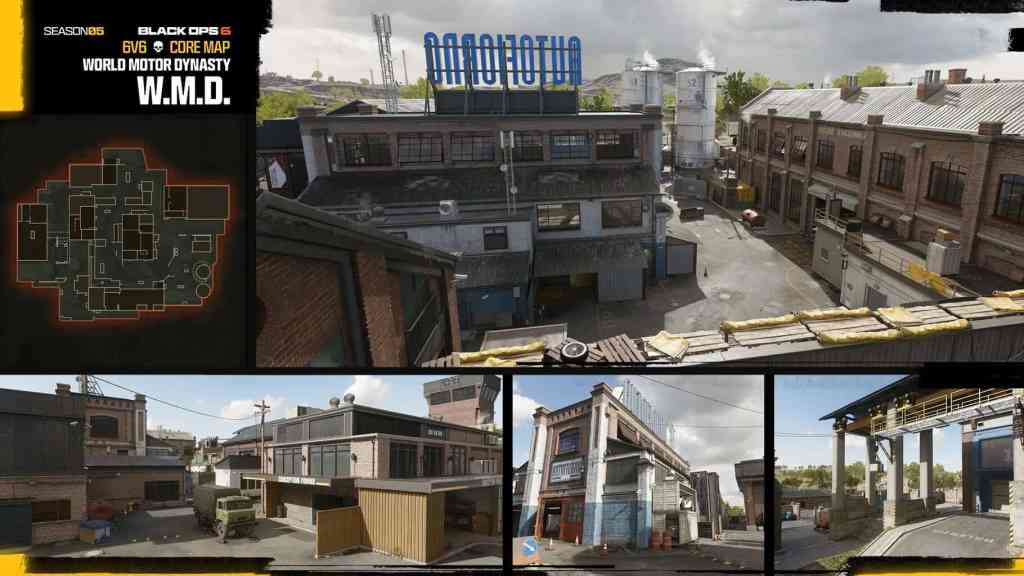 The iconic Multiplayer Map, WMD. This classic map returns in Season 5 of Black Ops 6.