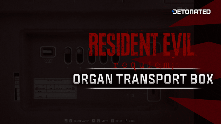How To Solve The Organ Transport Box Puzzle In Resident Evil: Requiem