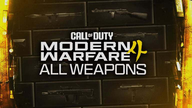 All Modern Warfare 4 Weapons, Equipment and Apex Attachments