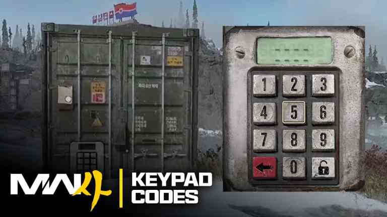 All Stranded Keypad Puzzle Codes and Locations in Modern Warfare 4 Campaign