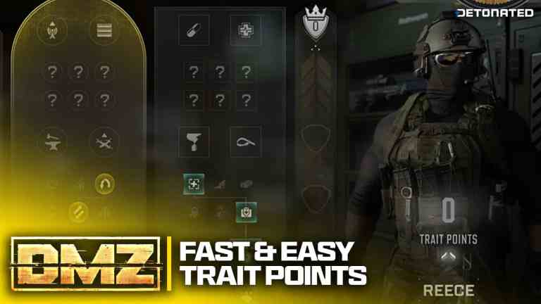 How To Earn DMZ Trait Points Fast in Modern Warfare 4